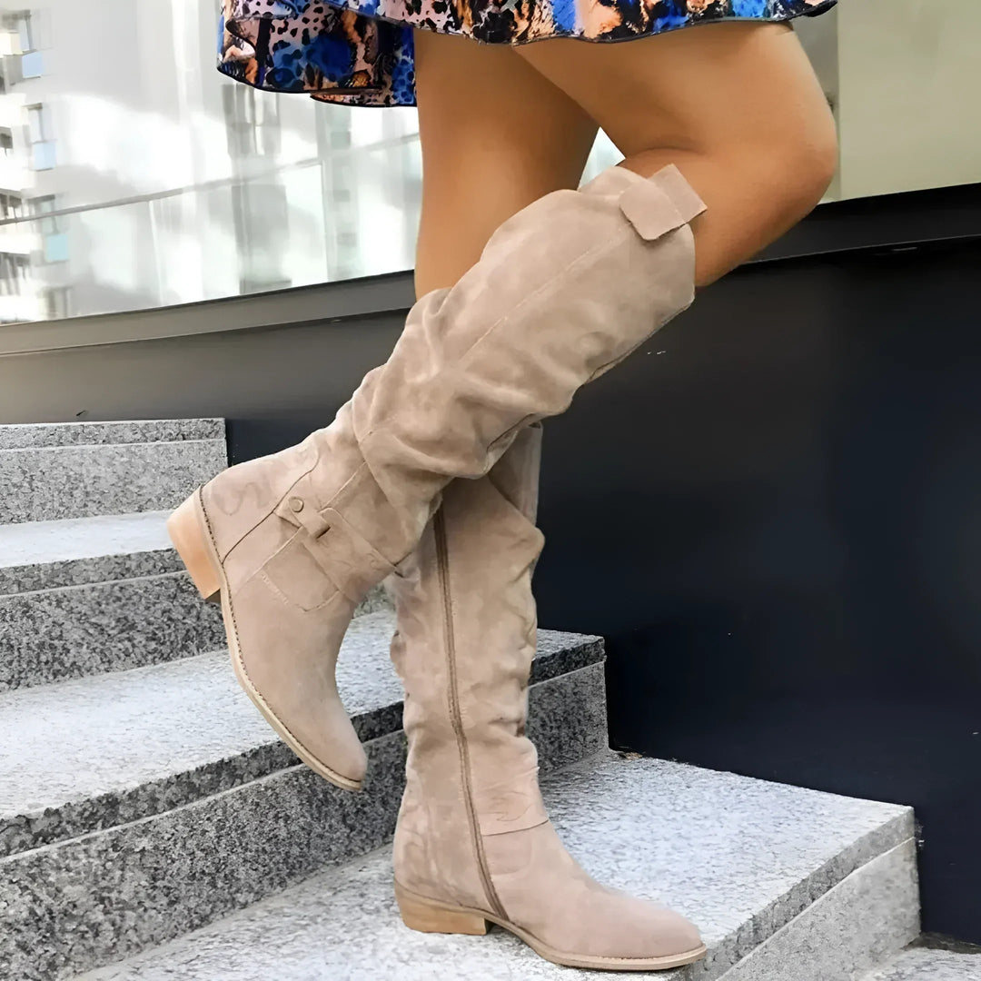 Dana™ Comfortable Suede Leather Boots