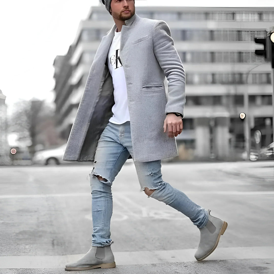 Justin™ - Elegant Long Coat