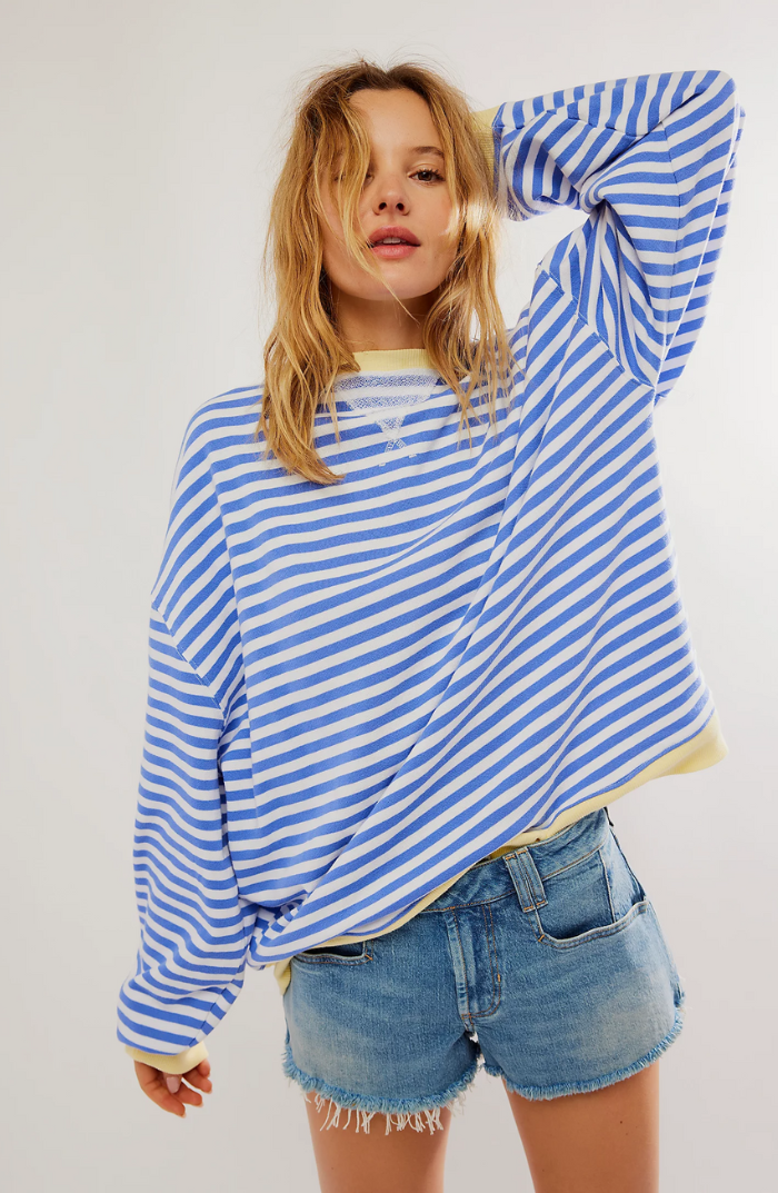 Mandy - Striped Oversized sweater