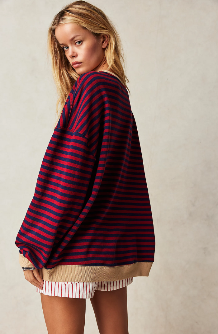 Mandy - Striped Oversized sweater