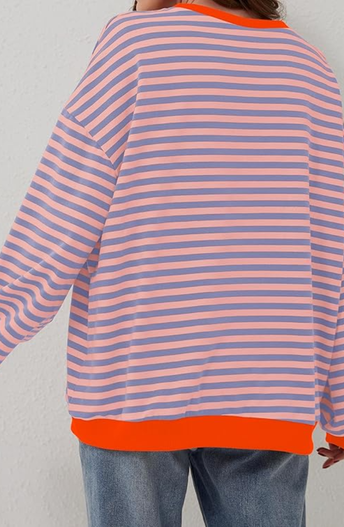 Mandy - Striped Oversized sweater