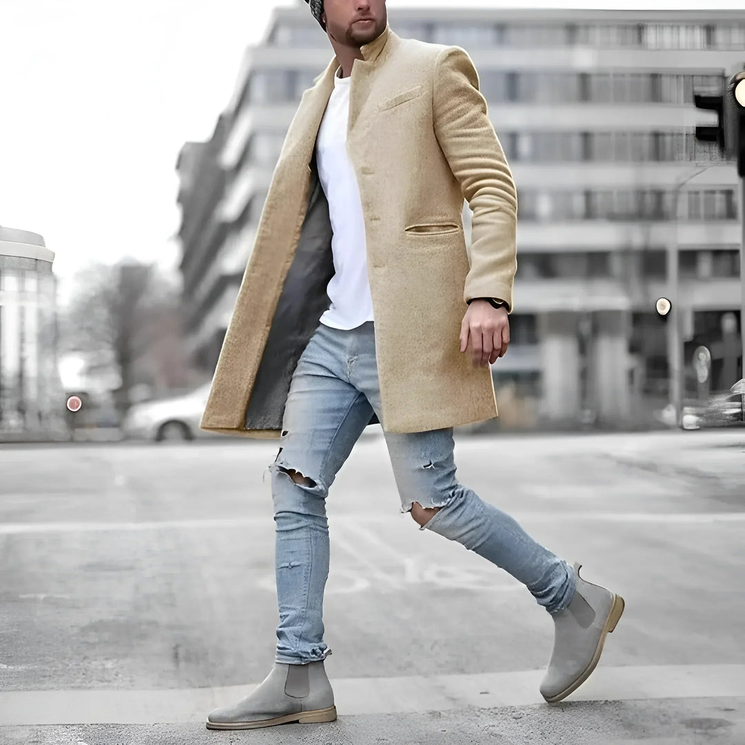 Justin™ - Elegant Long Coat