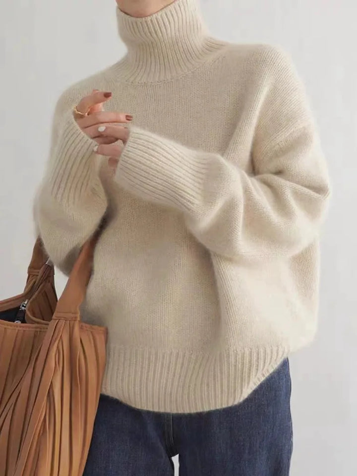 Pearl - Premium Turtleneck Sweater