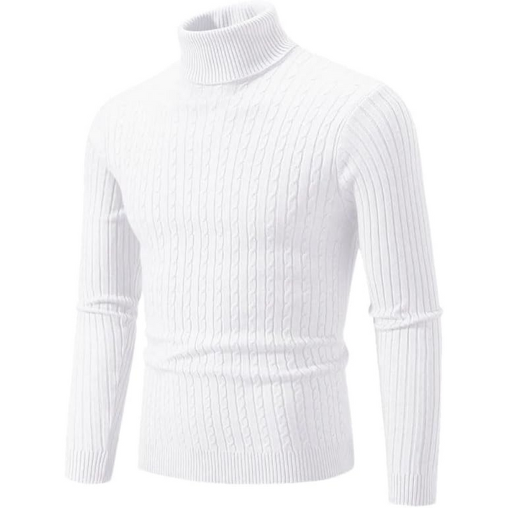 David - Warm Knit Turtleneck Sweater