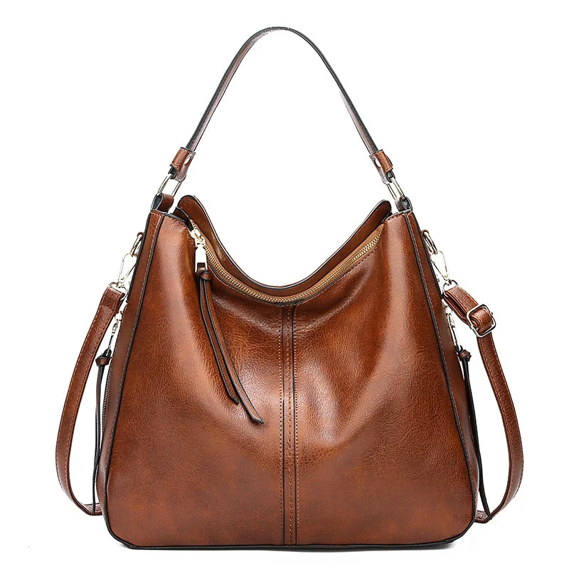 Nora - Leather shoulder bag