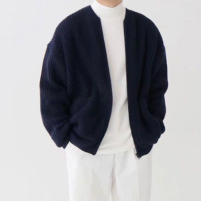 Mike™ Classic and Stylish Knit Cardigan