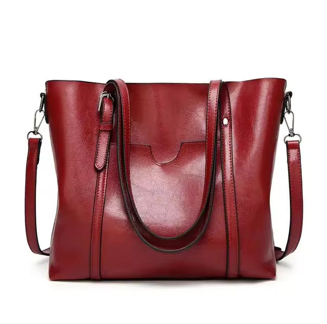 LOUISE - Leather carrier bag