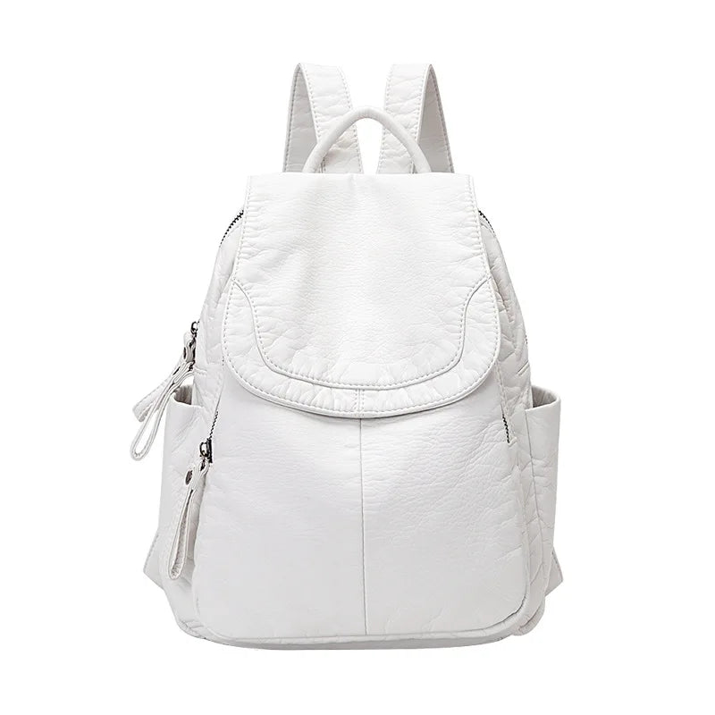 Jasmine®| Backpack in Washed Leather