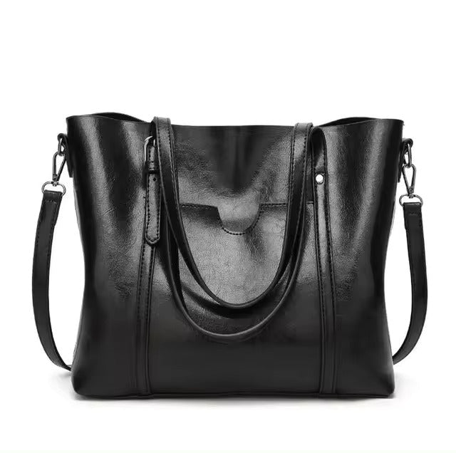 LOUISE - Leather carrier bag