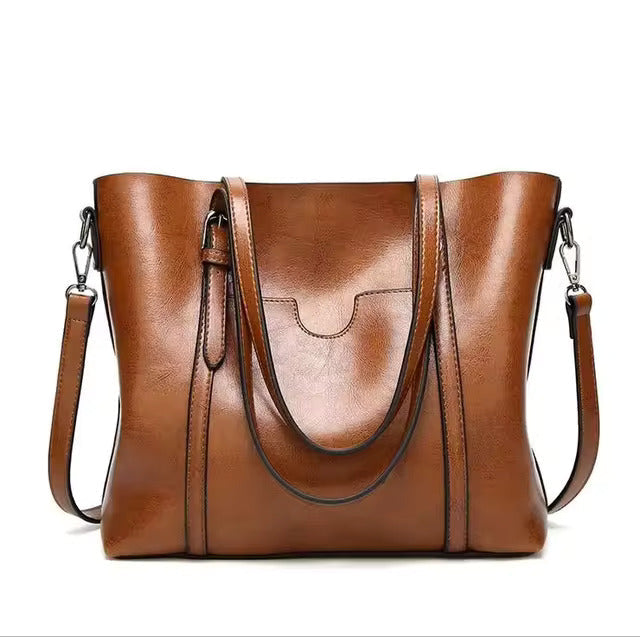 LOUISE - Leather carrier bag