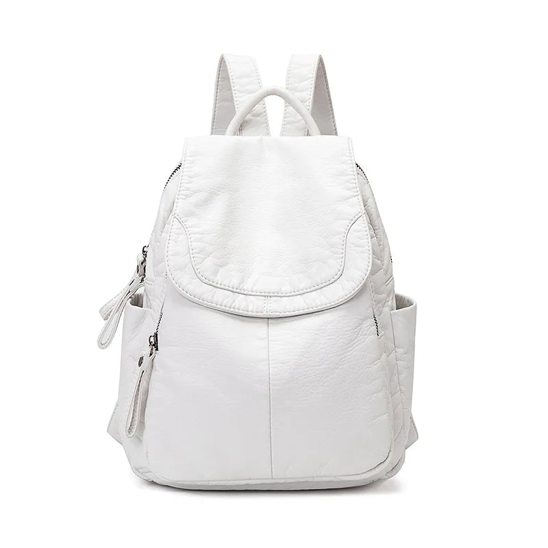 Jasmine®| Backpack in Washed Leather