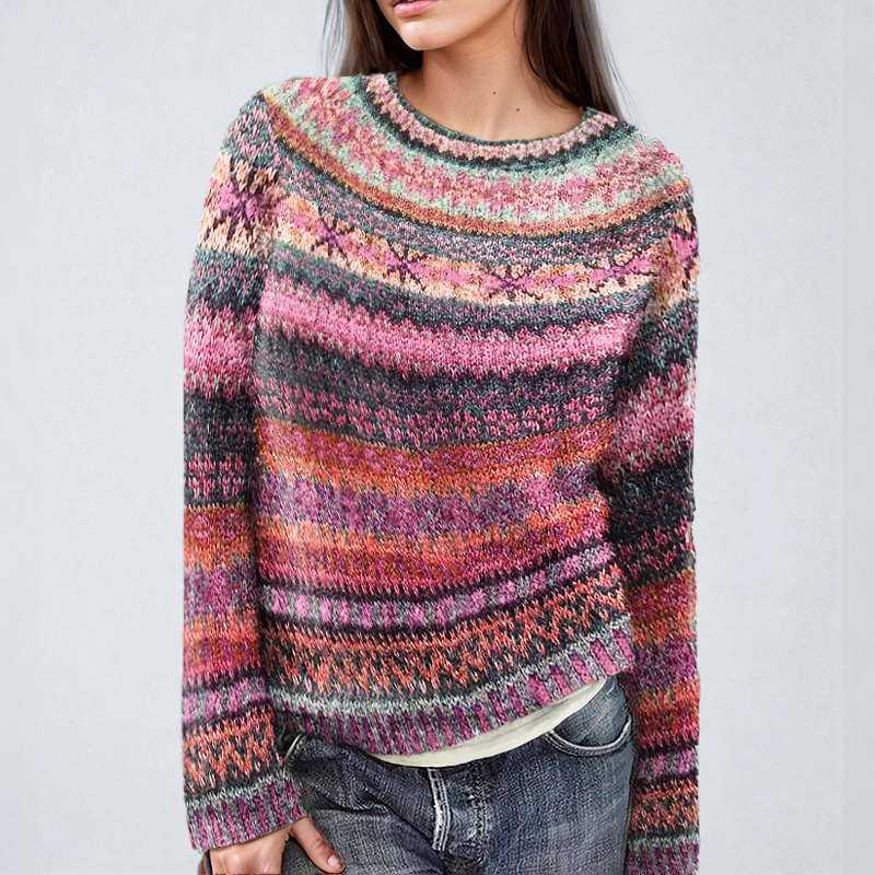 Maya - Classic Fair-Isle Sweater