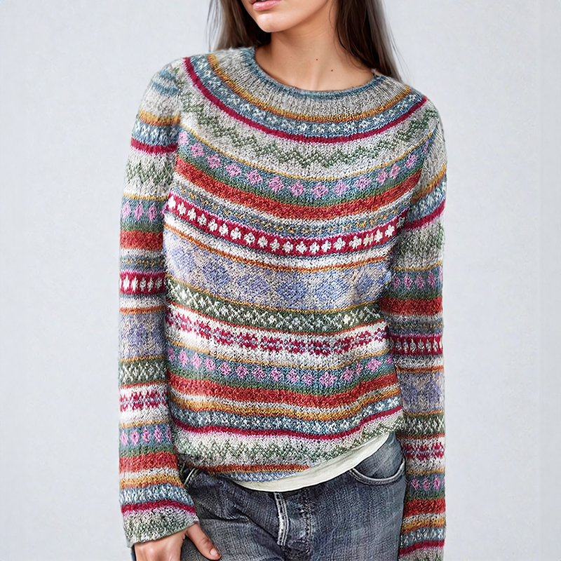 Maya - Classic Fair-Isle Sweater